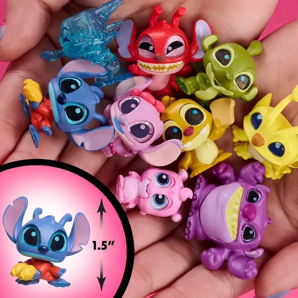 Disney Doorables Stitch Experiments Collection Peek 9 Figures Unboxing NWT